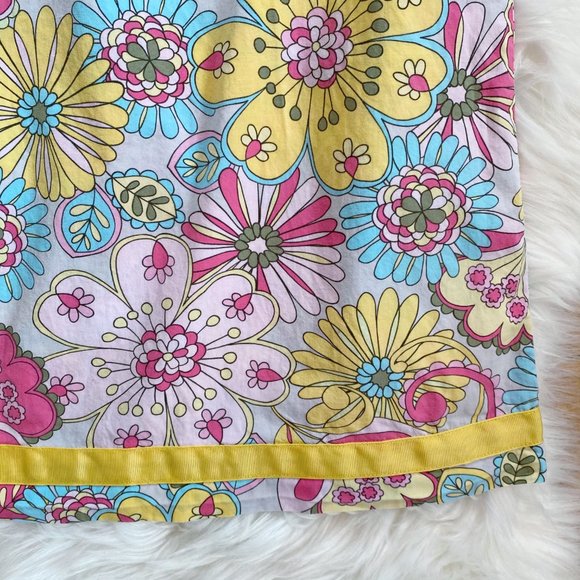 Hanna Andersson floral pink pillowcase shift dress - Picture 2 of 7